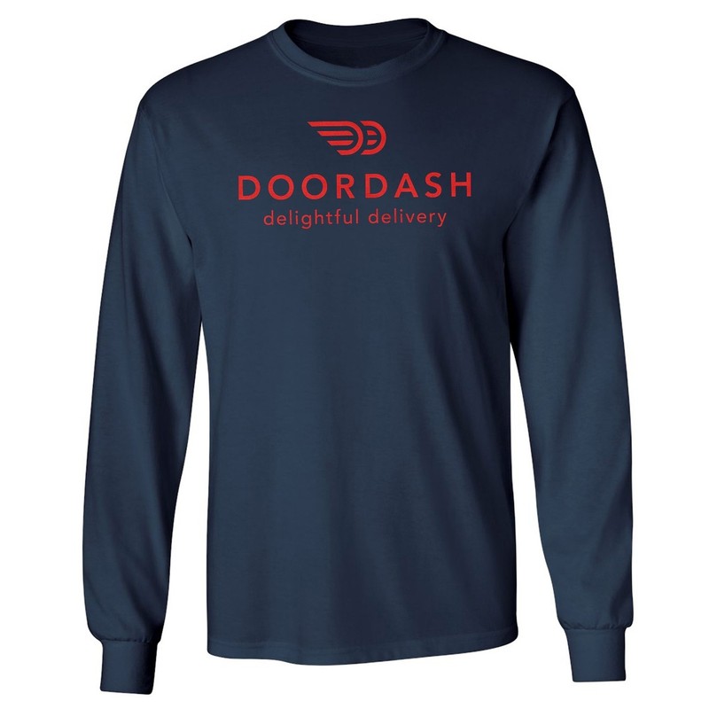 Door Delightful Delivery – Dash Food Delivery Humor Long Sleeve Tshirt