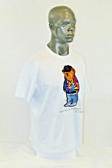 Eternity BC/AD S/S COZY BEAR GRAPHIC T-SHIRT WHITE/MULTICOLOR E1133797DT