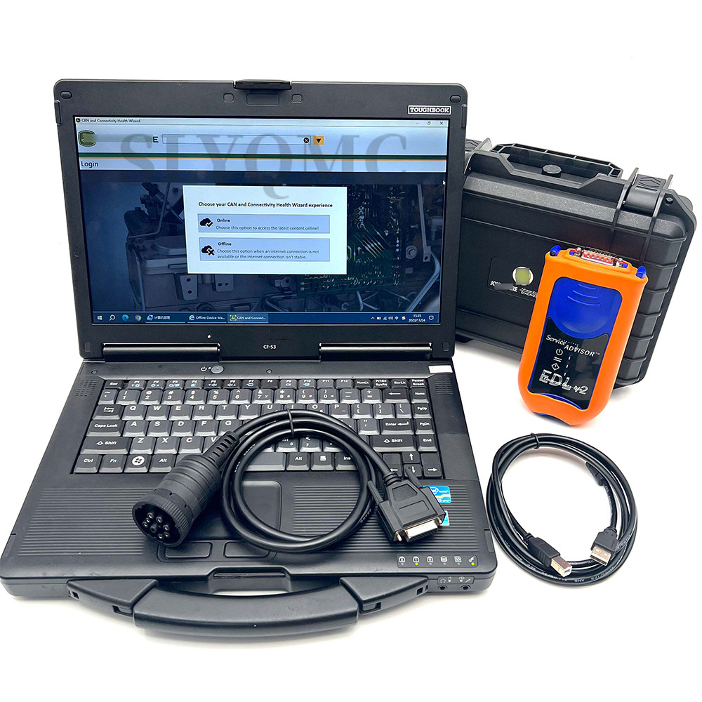 EDL V2 ElectronicLink Truck Diagnostic Kit for JD with V5.3 software