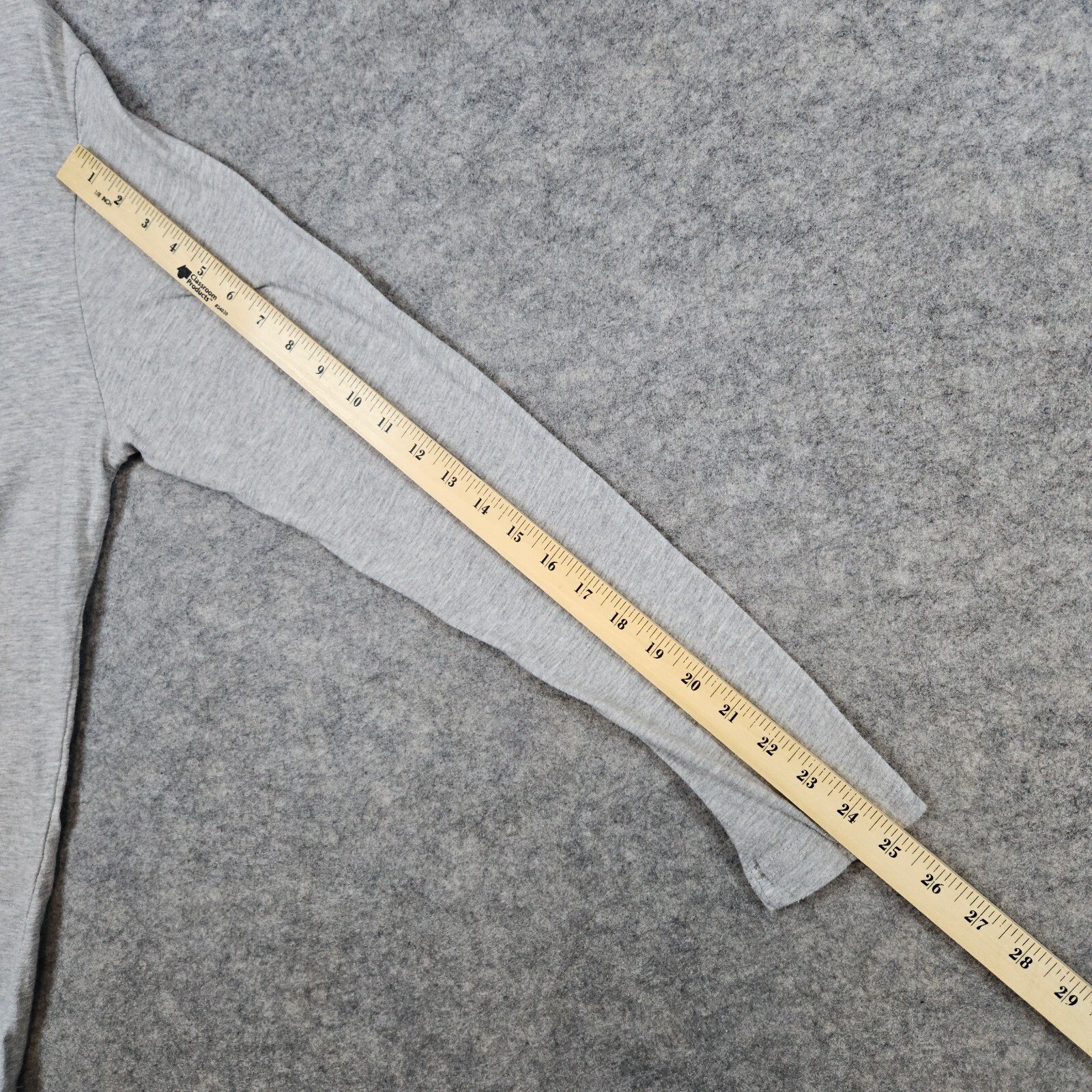 Lucky Brand Sleepwear Heathered Gray Henley Top Size L Surfboard Bear Embroidery gallery