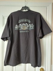 Harley Davidson Biker To The Bone Men’s Black T-Shirt Size 4XTall MASSACHUSETTS.