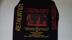 Carnivore retaliation long sleeve shirt thrash metal motorhead type negative