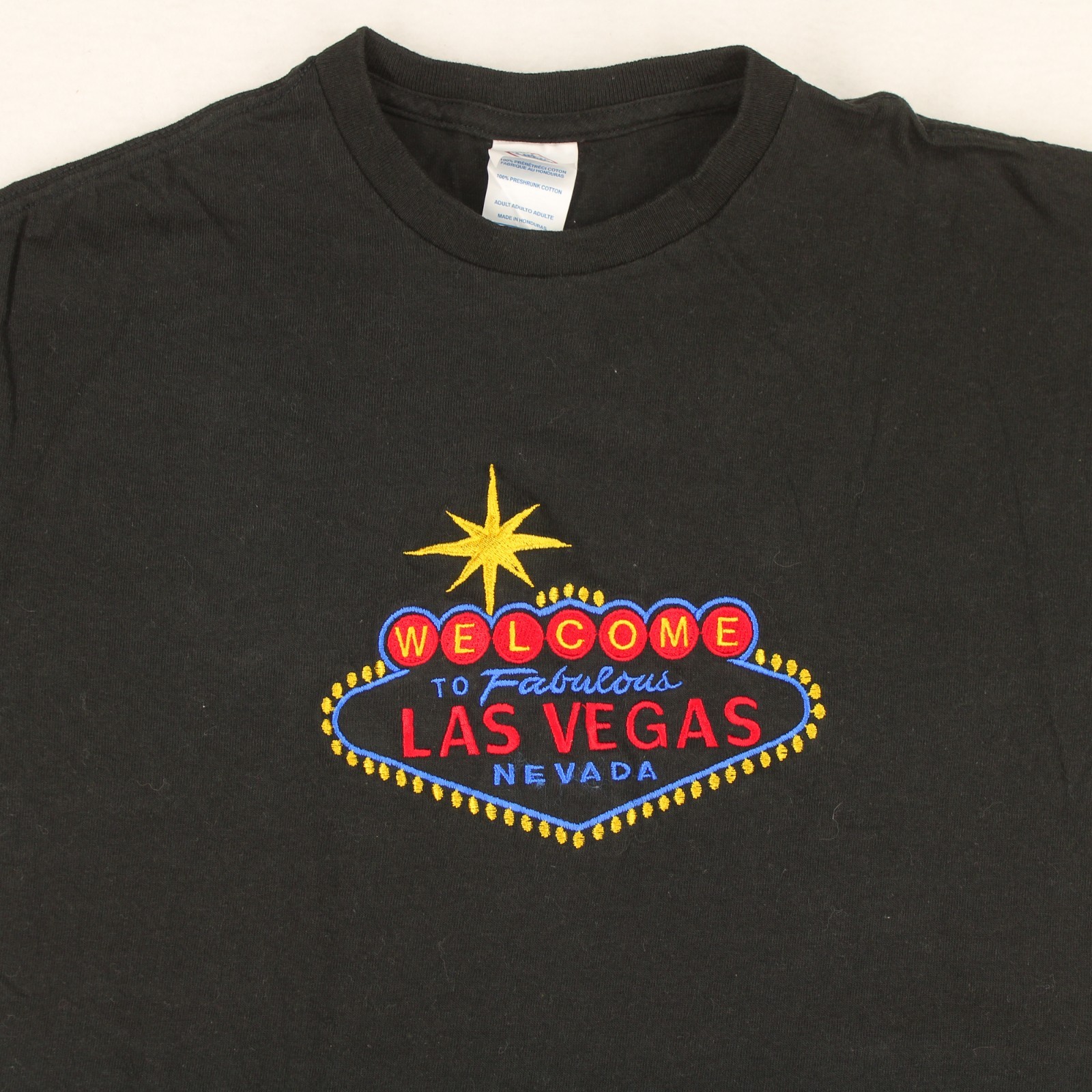 DELTA PRO Welcome to Las Vegas Embroidered T-SHIRT Men's S M gallery