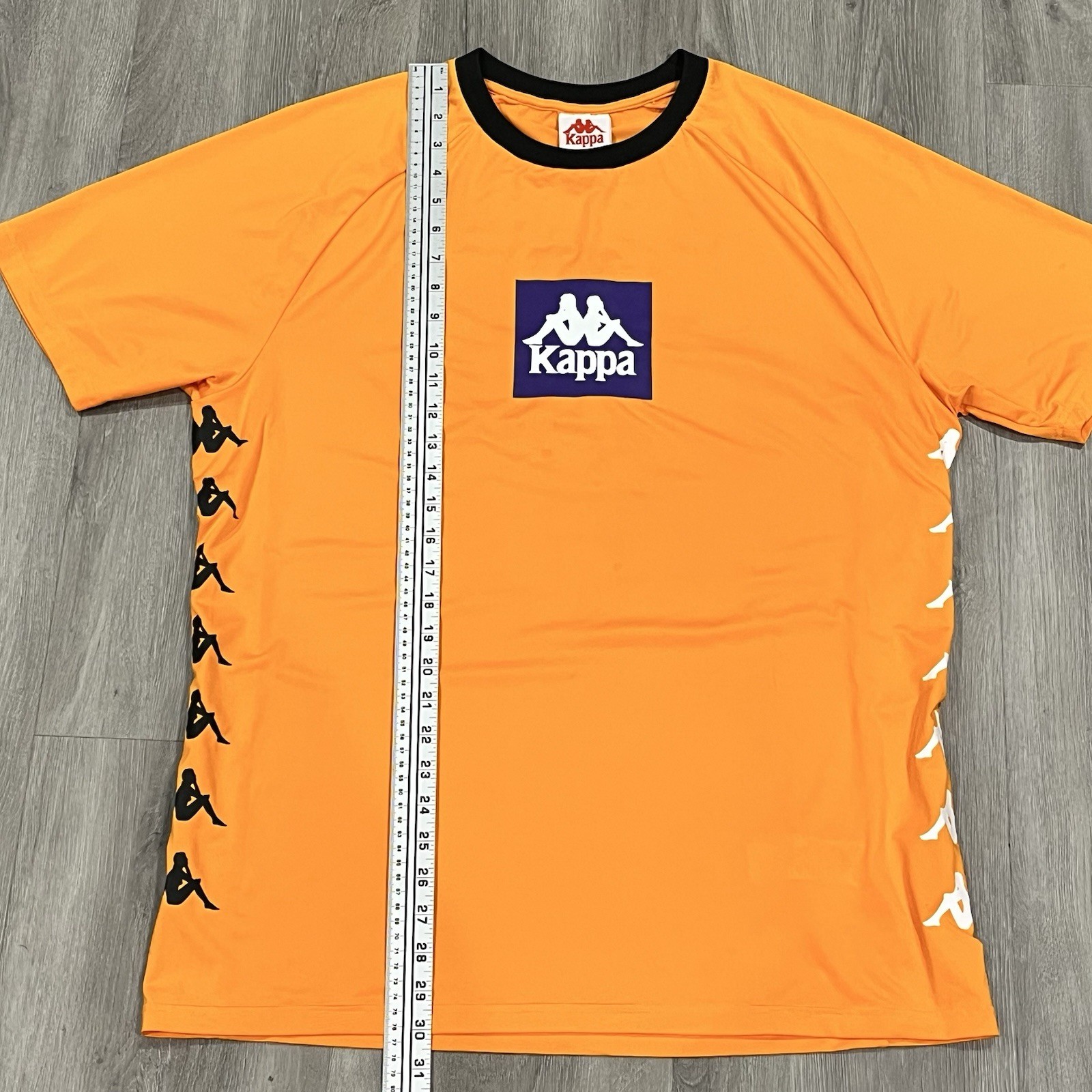 KAPPA Mens Short Sleeve Jersey #67 Orange Sz XL 2019 Fall Winter Collection gallery
