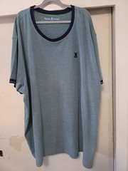 NEW Psycho Bunny Big & Tall Quinton Textured Pique Green Combo S/S Tee SZ 6XL