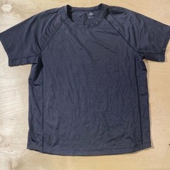 Athletic Works Dark Gray Short Sleeve Tee Large (42-44) (OX)