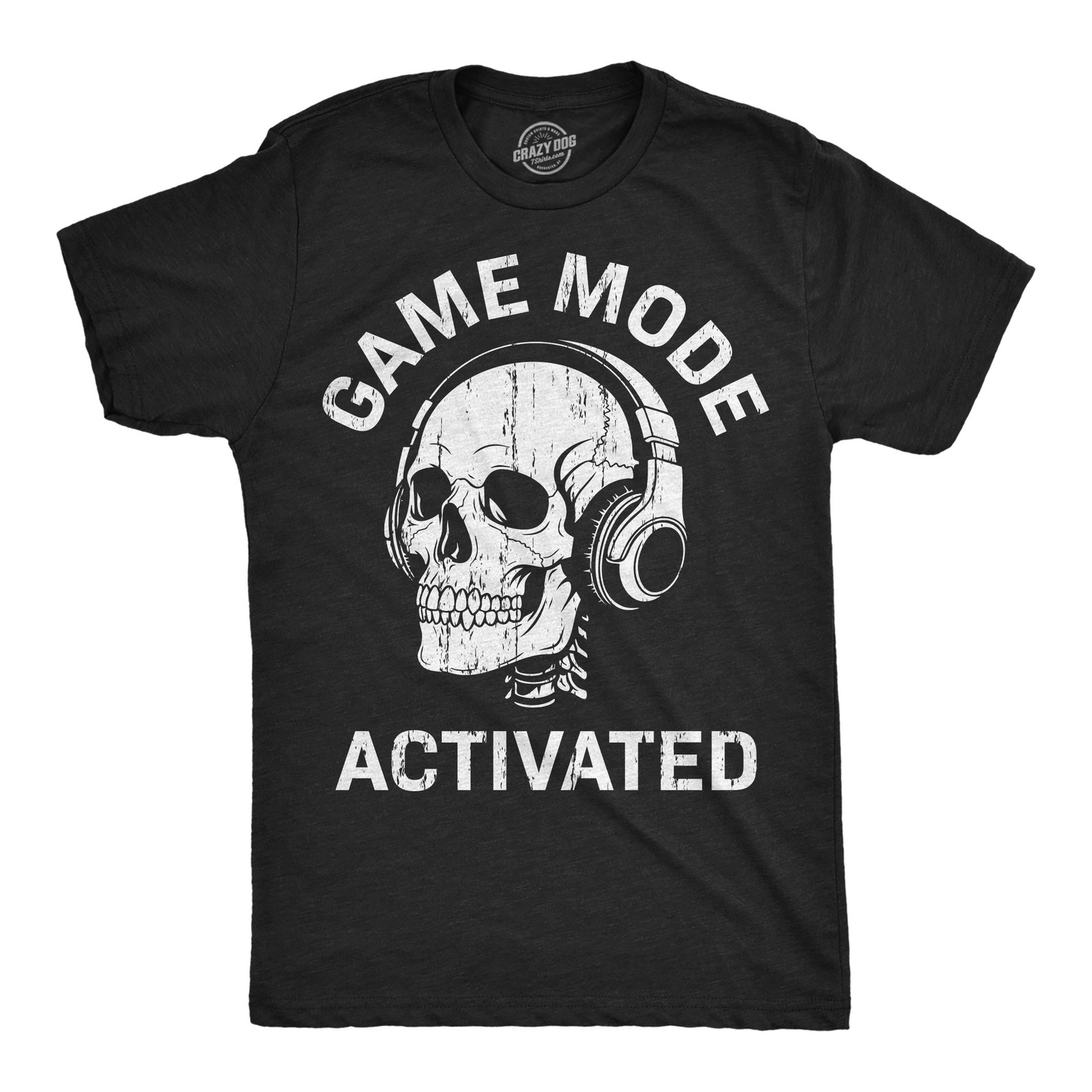 Mens Funny T Shirts Game Mode On Sarcastic Video Game Graphic Novelty Tee For gallery
