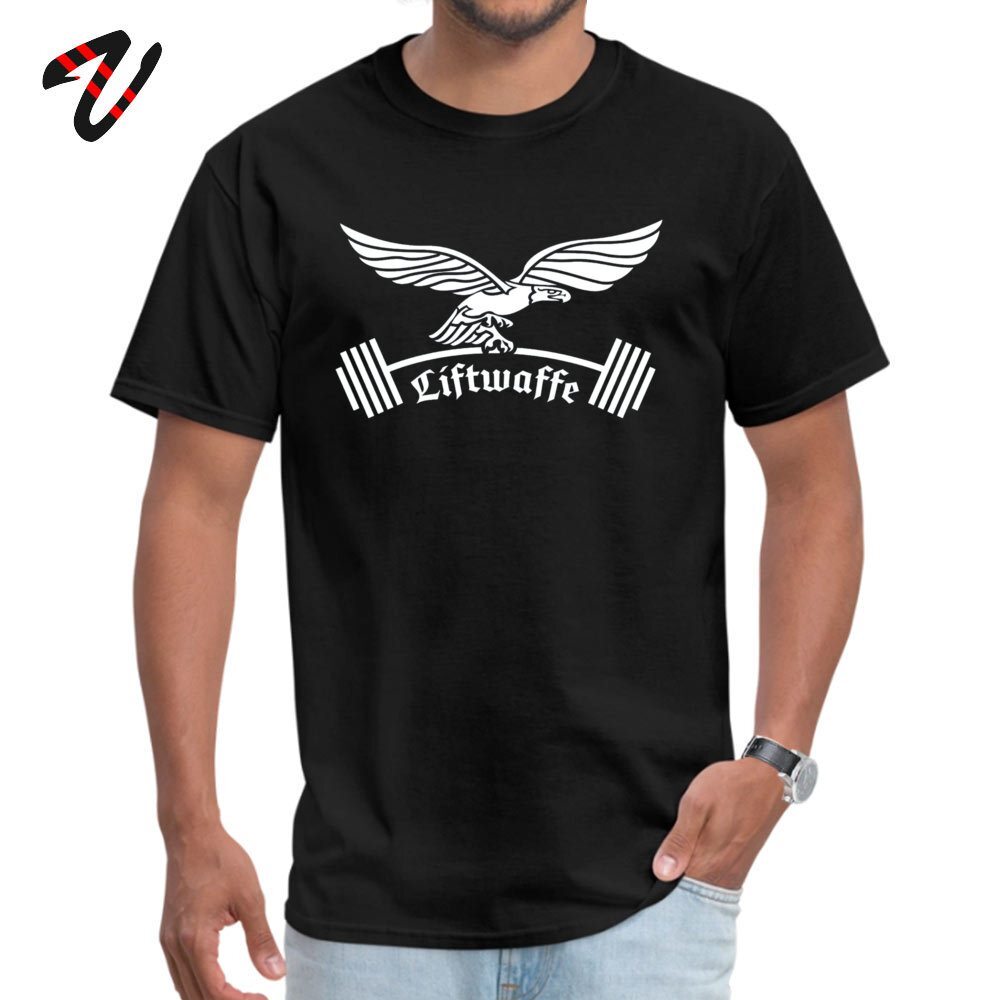 WW2 German Liftwaffe Luftwaffe funny workout Gym Military Weight Lifter T shirt