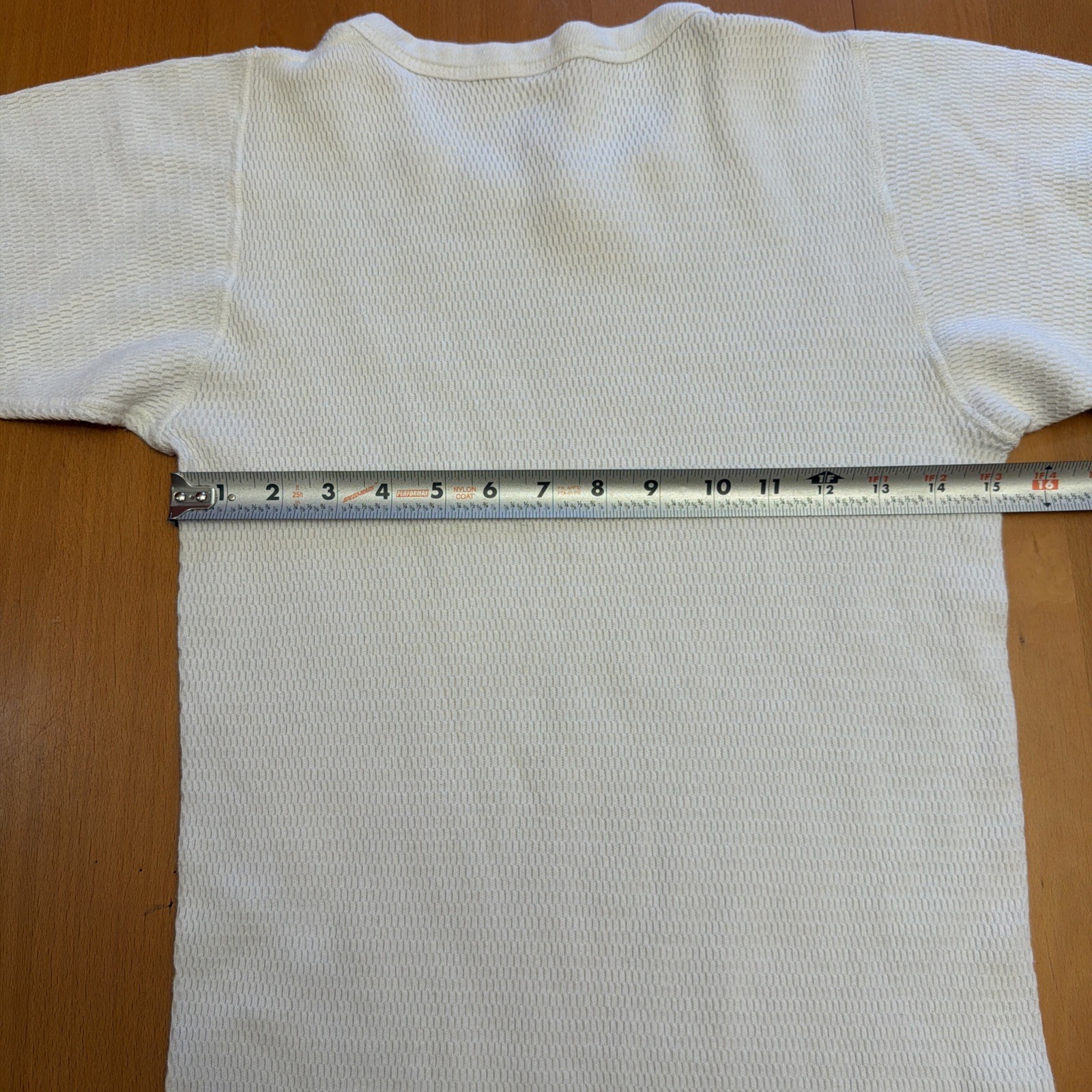 Vintage 70s JC Penny Waffle Knit Thermal Shirt M100% Combed Cotton Grunge * gallery