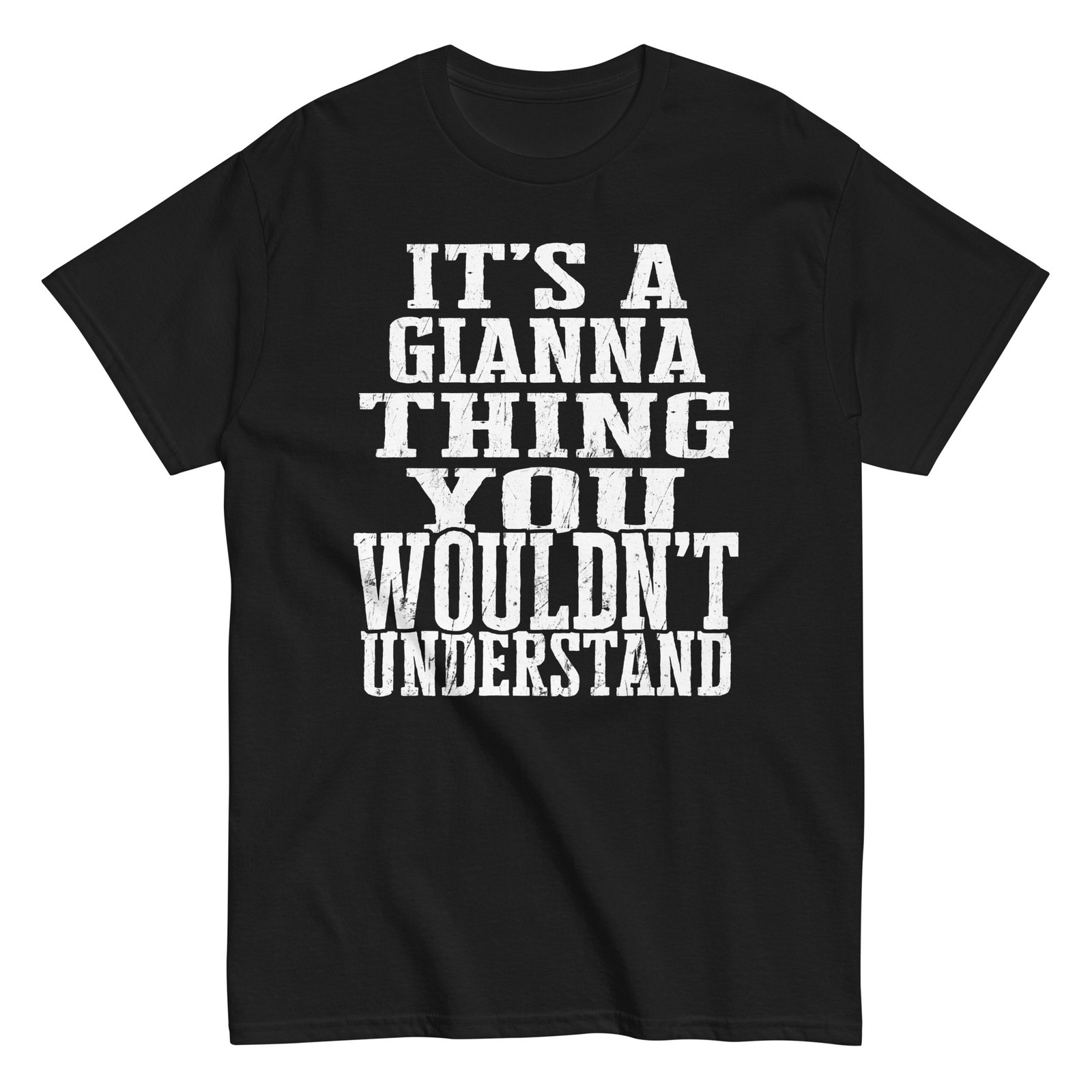 Its a Gianna Thing Family Reunion First Last Squad Name T Shirt