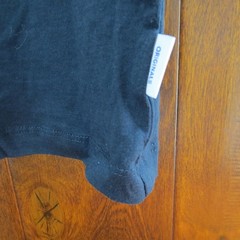 Jack & Jones Mens Small Navy Have A Nice Day Embroidered Short Sleeved T Shirt