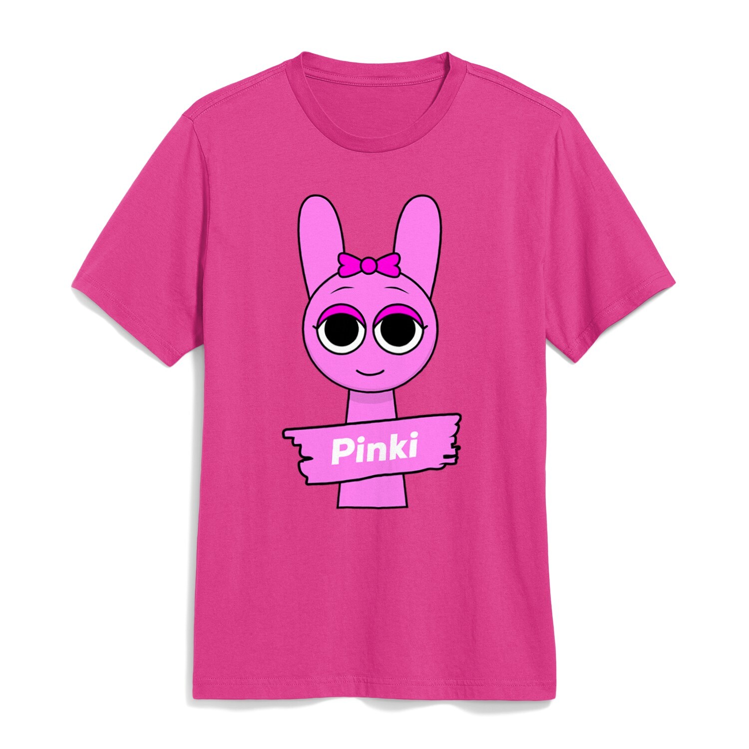 Sprunki Pinki Pink Kids T-Shirt Cool Sprunki Kids Shirt Pinki Sprunki Kids Tee gallery