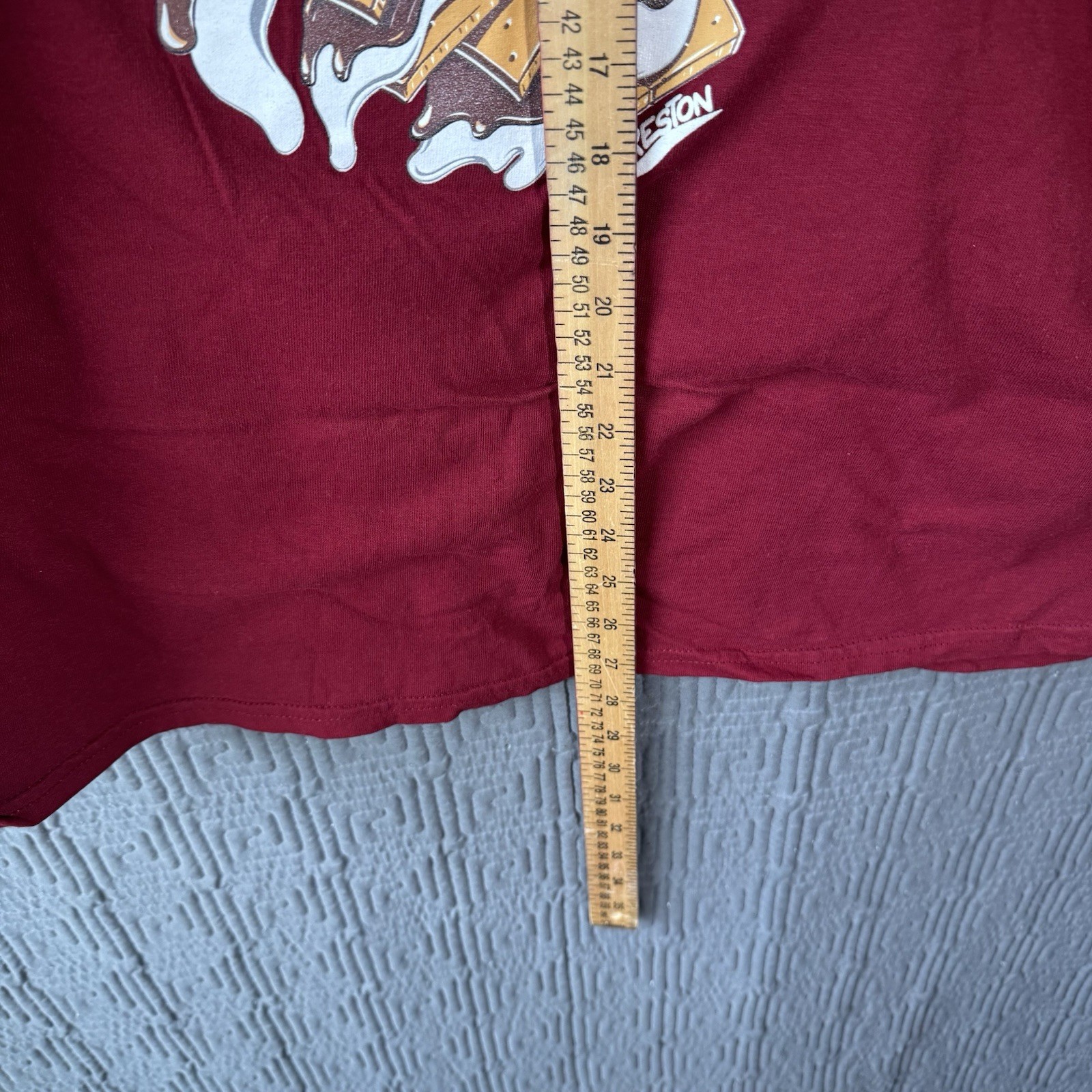 Gildan Heavy Cotton T-Shirt Mens Large Maroon Preston Playz 100% Cotton gallery