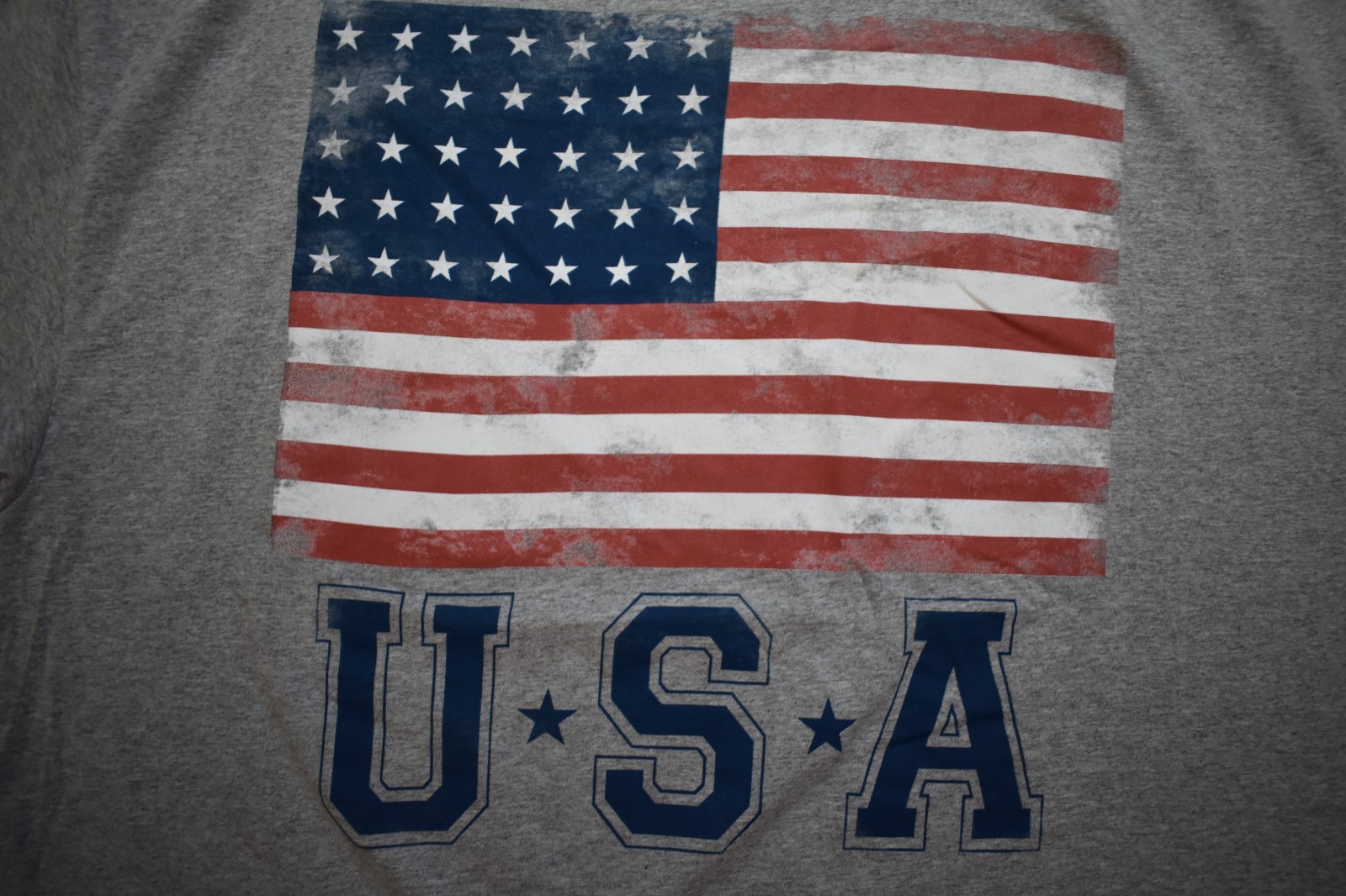 Mad Engine Mens Big & Tall American U.S.A. Distressed Flag Shirt New LT-6XL gallery