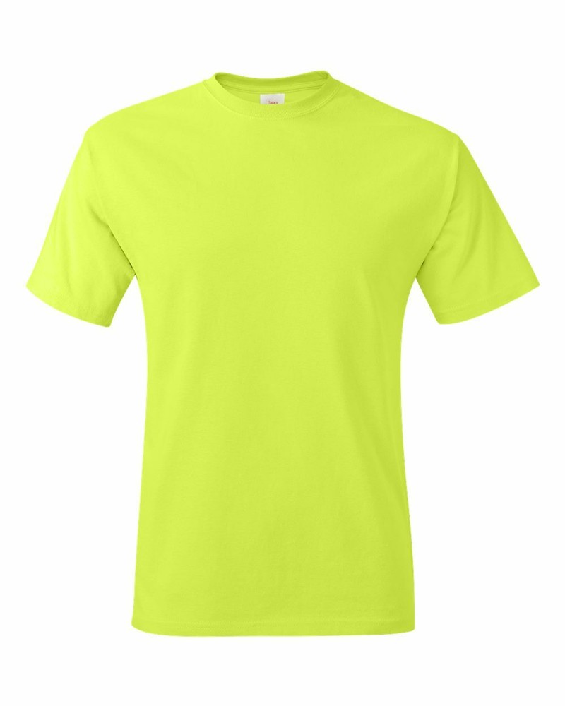 Hanes Authentic Cotton/Polyester Classic Fit Short Sleeves T-Shirt – 5250 S-2XL