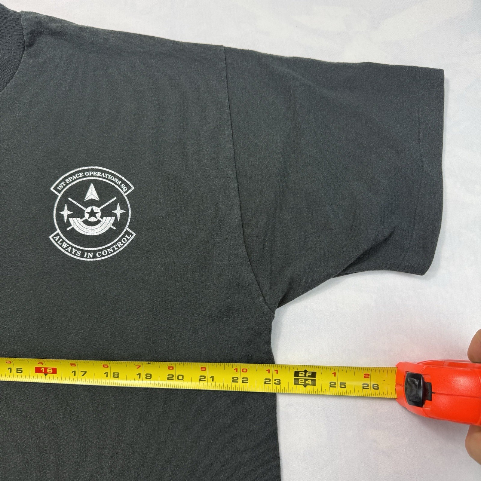 Vintage NASA Space Shuttle T Shirt USA Made Single Stitch XL Black gallery