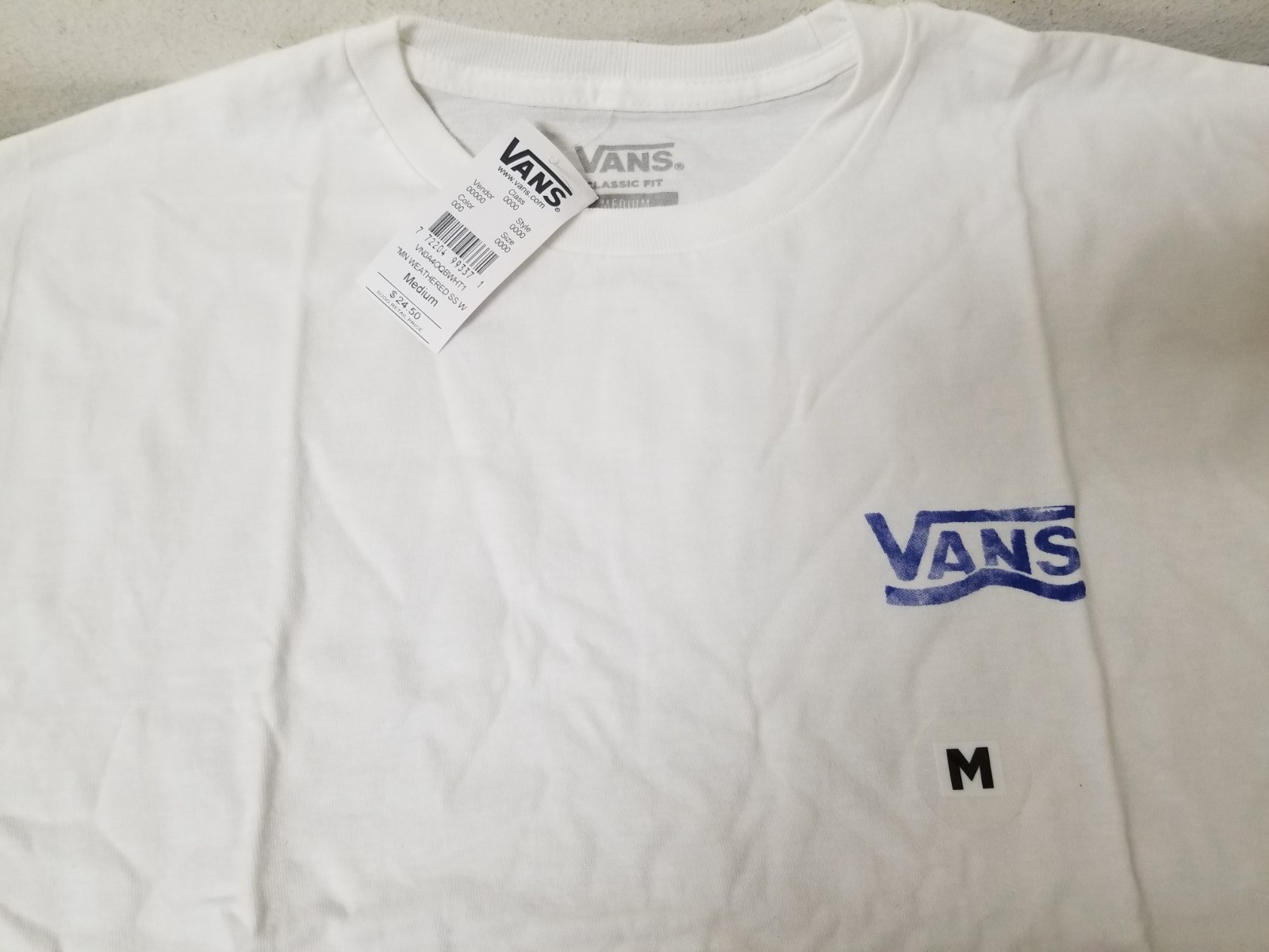 New Vans Weathered Skate T-Shirt. gallery