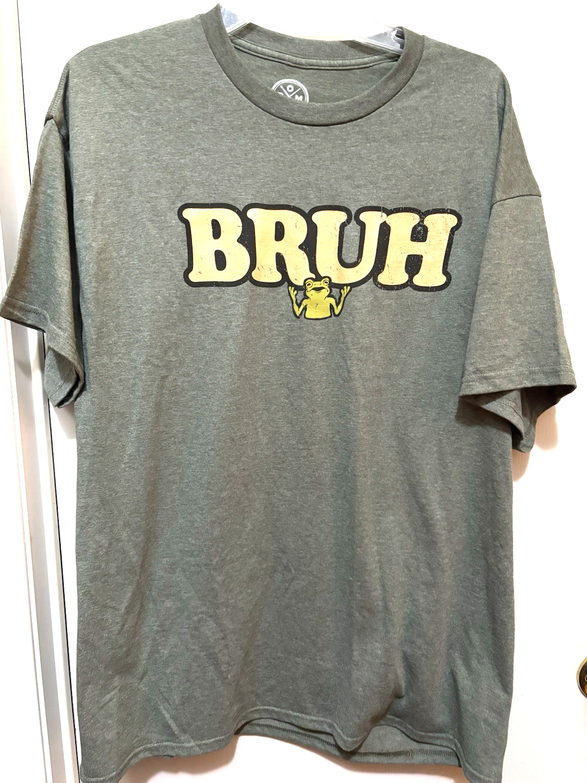 BRUH Size XL Graphic T-Shirt Tee Shirt Adult Unisex 50 Cotton 50 Poly NWT