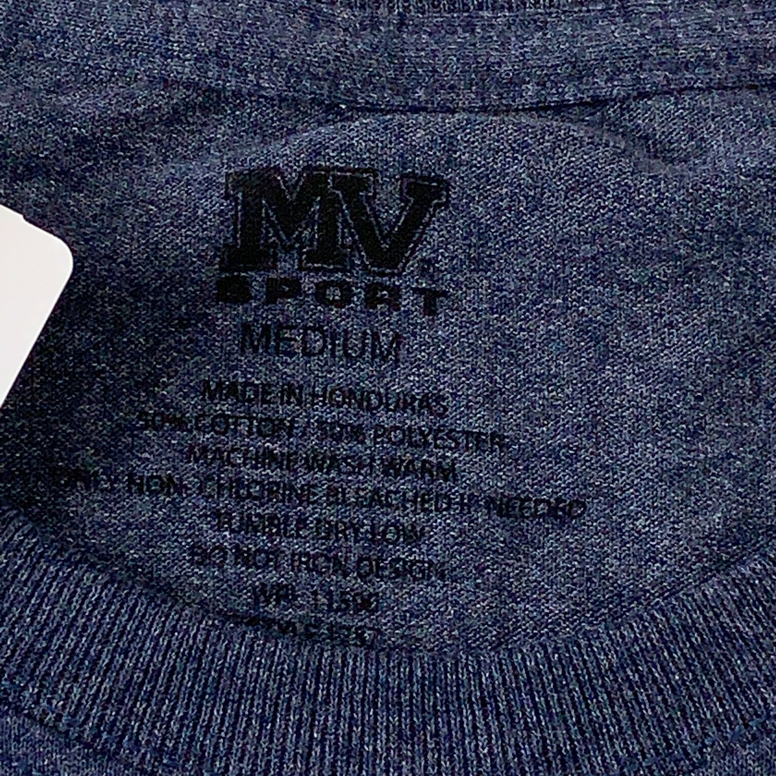 MV Sport Adult Size Medium Navy Heather NYC New York City Graphic T-Shirt NWT gallery