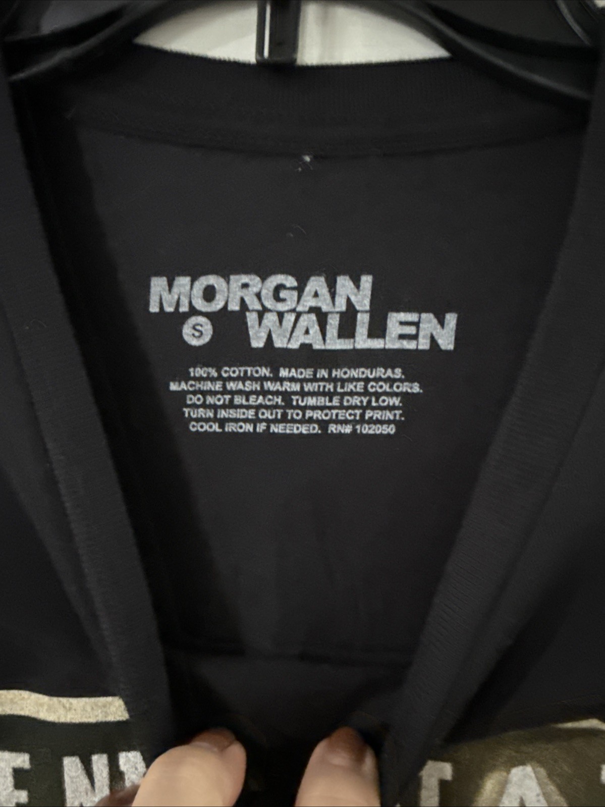 Morgan Wallen One Night At A Time Tour T Shirt. Small, Concert Shirt. New gallery