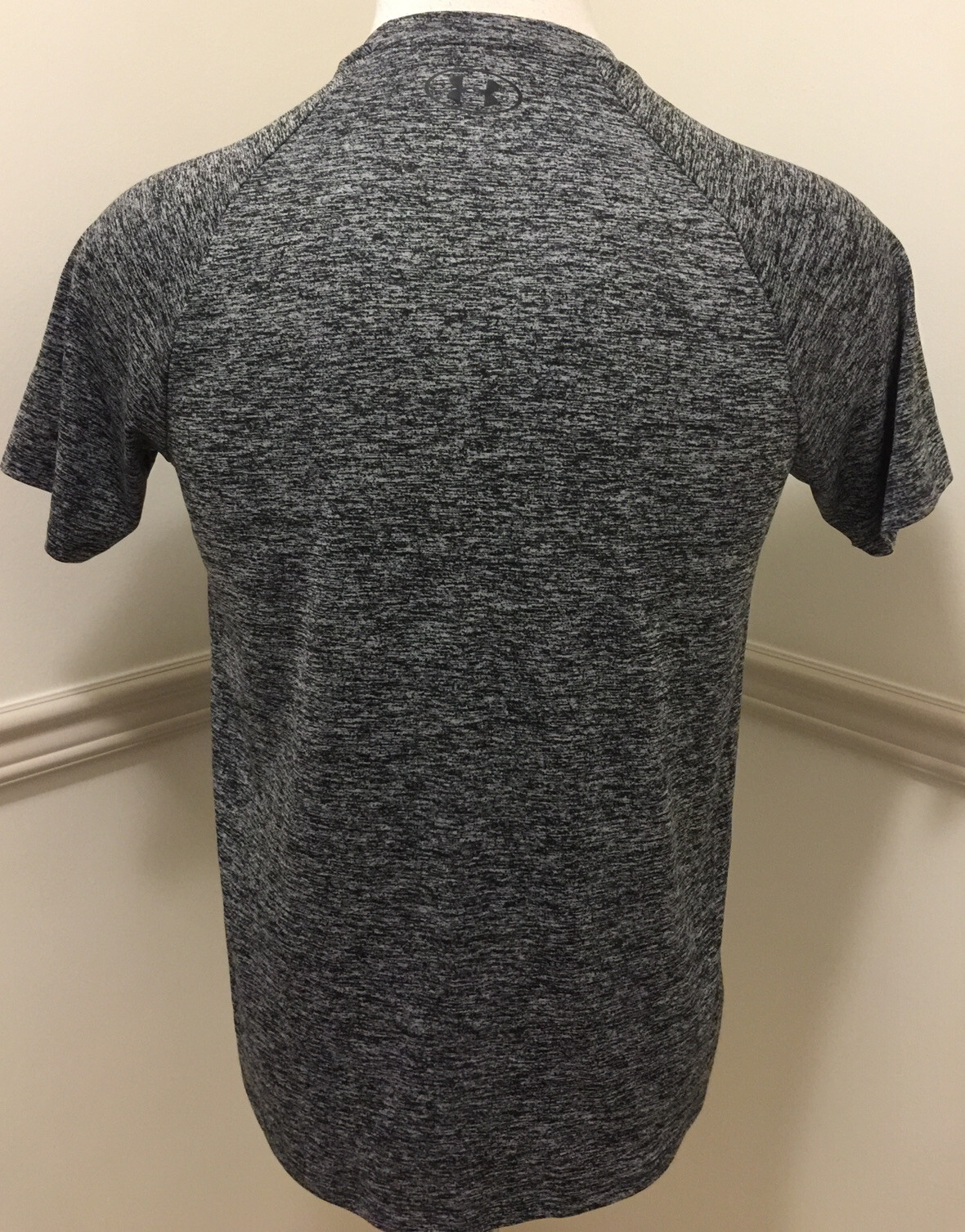 Under Armour Men Short Sleeve S/S 1326413 Black Gray The Tech Tee Medium M gallery