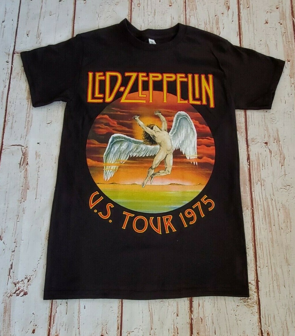 NEW- LED ZEPPELIN - BLACK - BAND T-SHIRT gallery