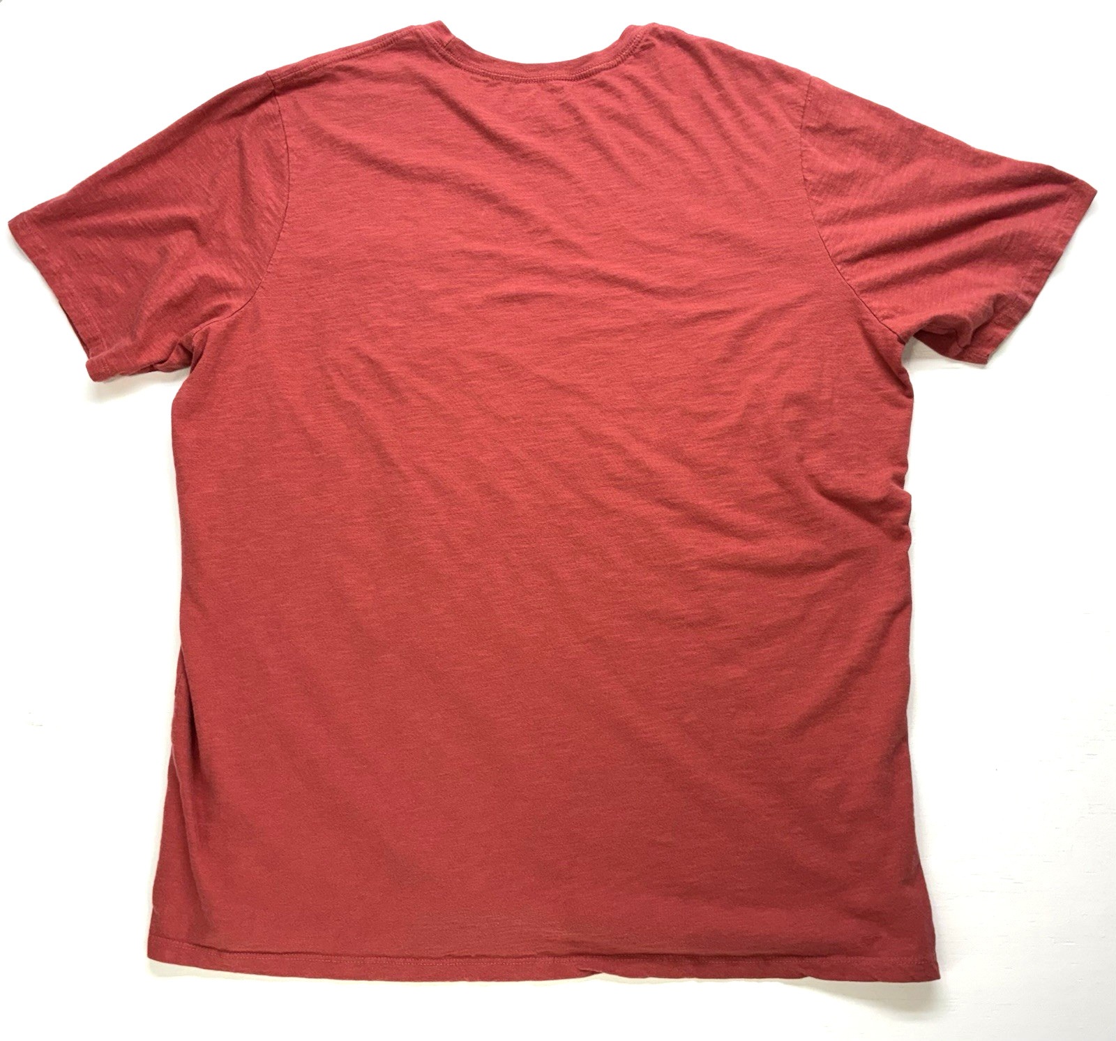 Mutual Weave Men's 3XLT Crew Neck Orange Pocket T-Shirt Short Sleeve Pre-owned gallery