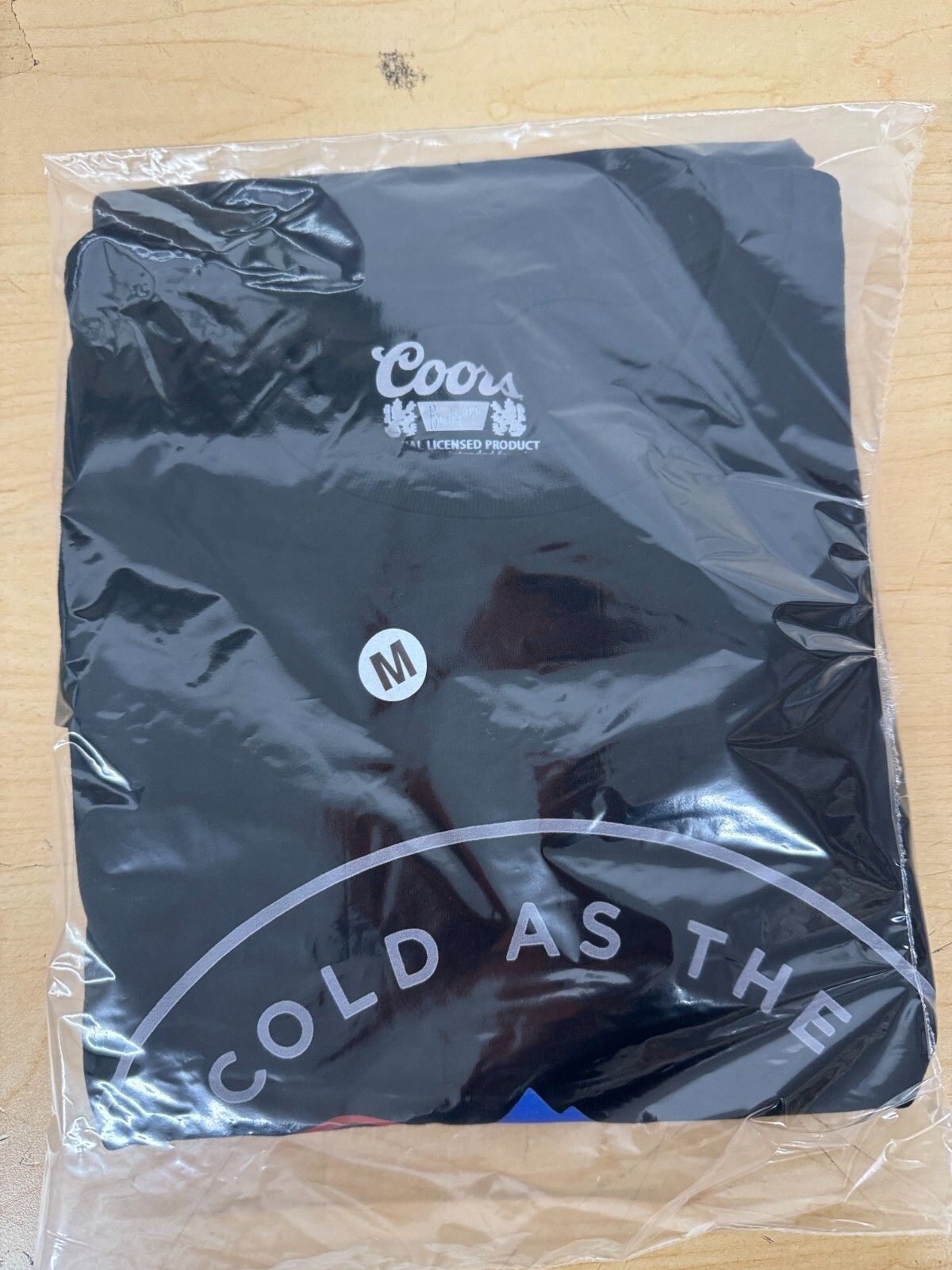 COORS COLD AS THE ROCKIES OFFICIAL T SHIRT gallery