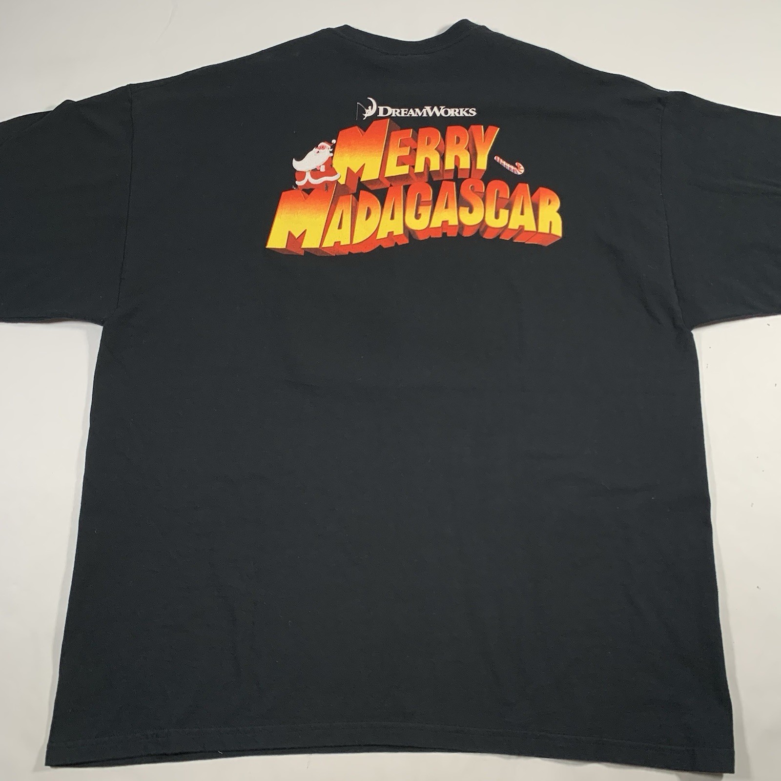 Merry Madagascar Movie Promo T-Shirt Mens 2XL ICE Christmas 2011 Dreamworks gallery