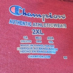 Champion Florida State Long Sleeve POCKET Tee XXL Garnet Red Seminoles T-Shirt