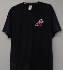 St. John’s Redmen Banned Logo Embroidered T-Shirt S-6X, LT-4XLT New