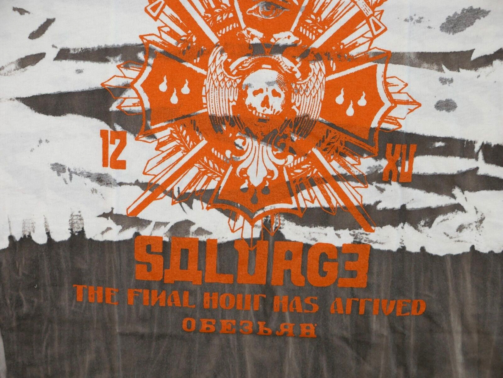 Genuine Vintage Salvage Brand T Shirt "SHOGUN" Rust V51T425 Size M gallery