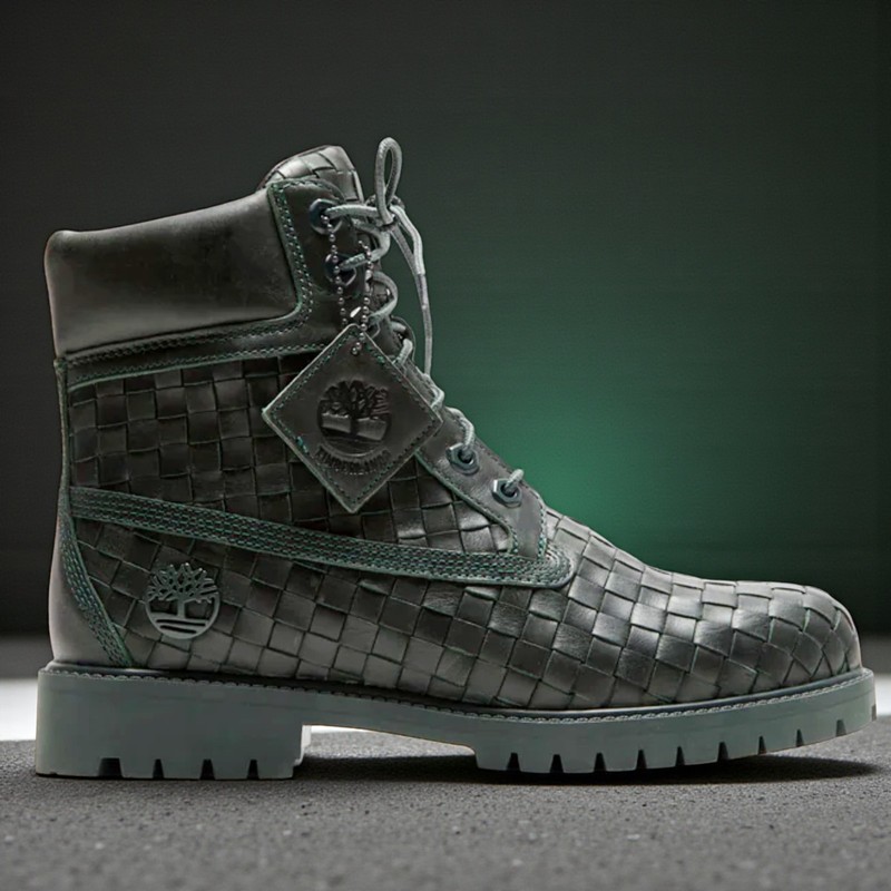 Timberland 6 Inch Premium “Woven” Dark Green TB0A6FD6EEQ Men’s Size NEW