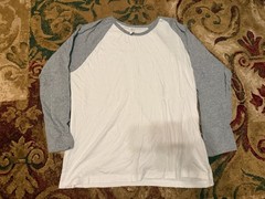 Top Pro MBT002 Baseball Raglan Long Sleeve Shirt XL