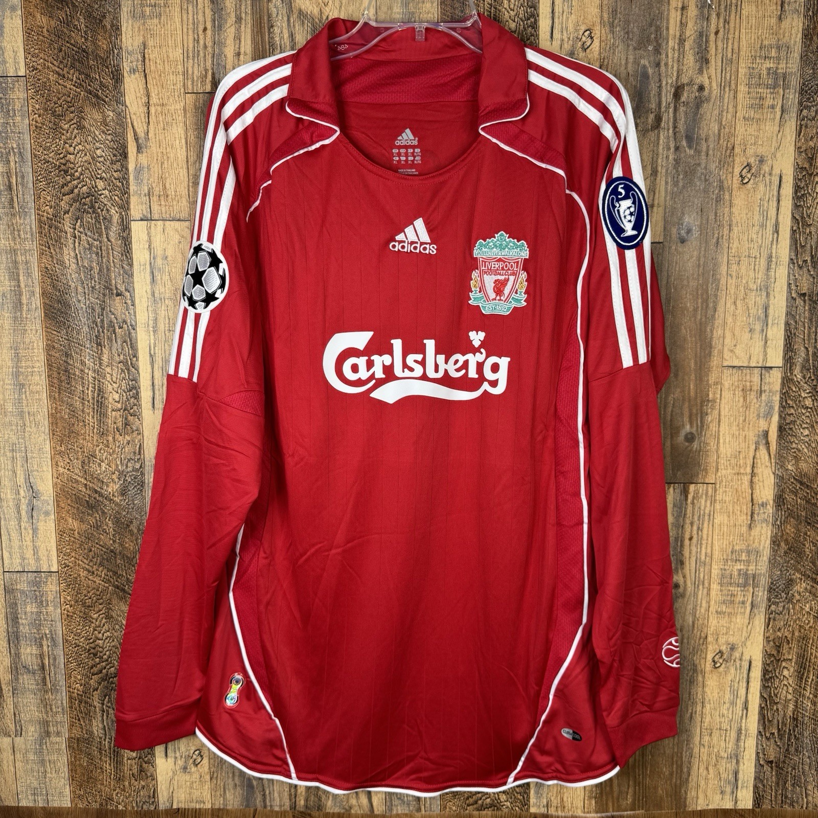 Liverpool FC 2007-08 Home Men’s XL Long Sleeve Soccer Jersey TORRES #9 gallery
