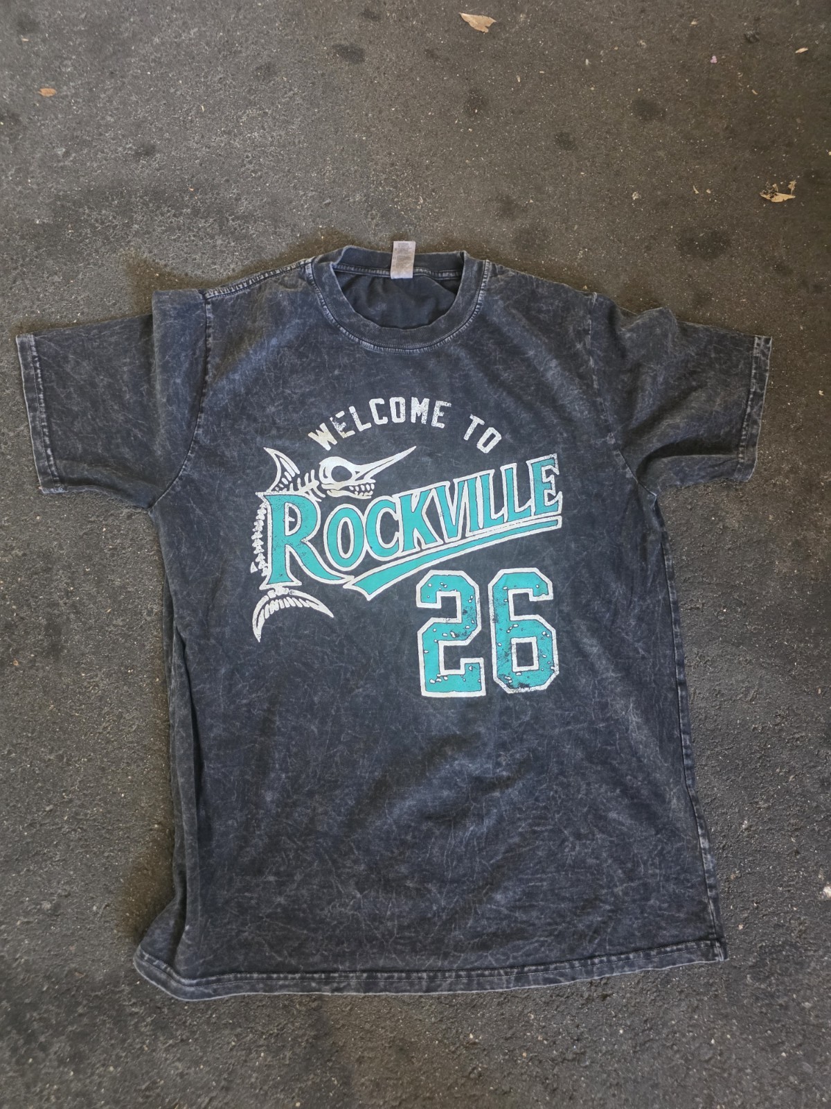 Welcomr To Rockville Marlin's T Shirt Mineral Wash Black 2026 Daytona X LARGE gallery