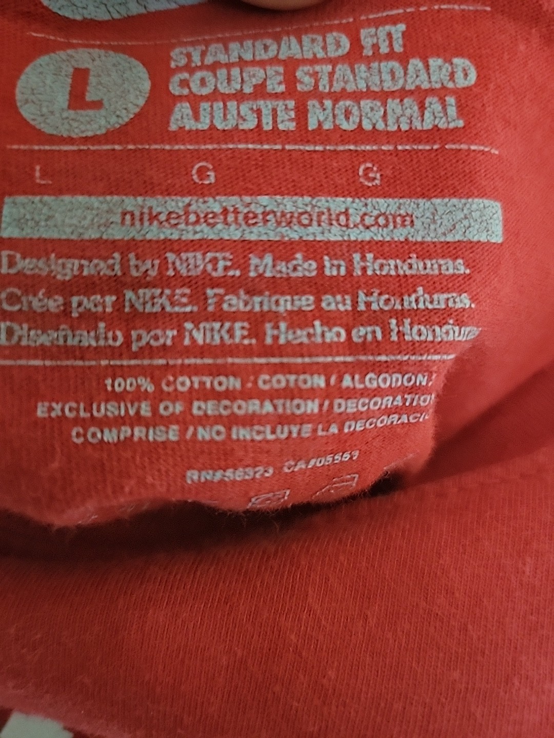 Nike Cincinnati Reds Red T-Shirt Size L And This One Belongs To The Reds MLB NL gallery