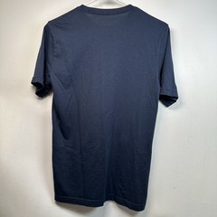 Travis Mathew Blue Climate Zone T Shirt Mens Small Golf Short Sleeve Navy