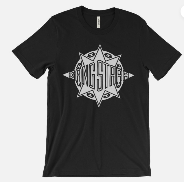 Gang Starr T Shirt - hip hop classic - DJ Premier GURU logo mass appeal dwyck gallery
