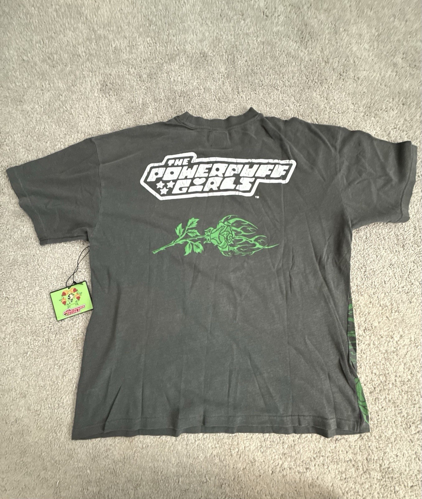 Civil Regime x Powerpuff Girls Buttercup Rowdy Green Oversized Tee 2XL gallery