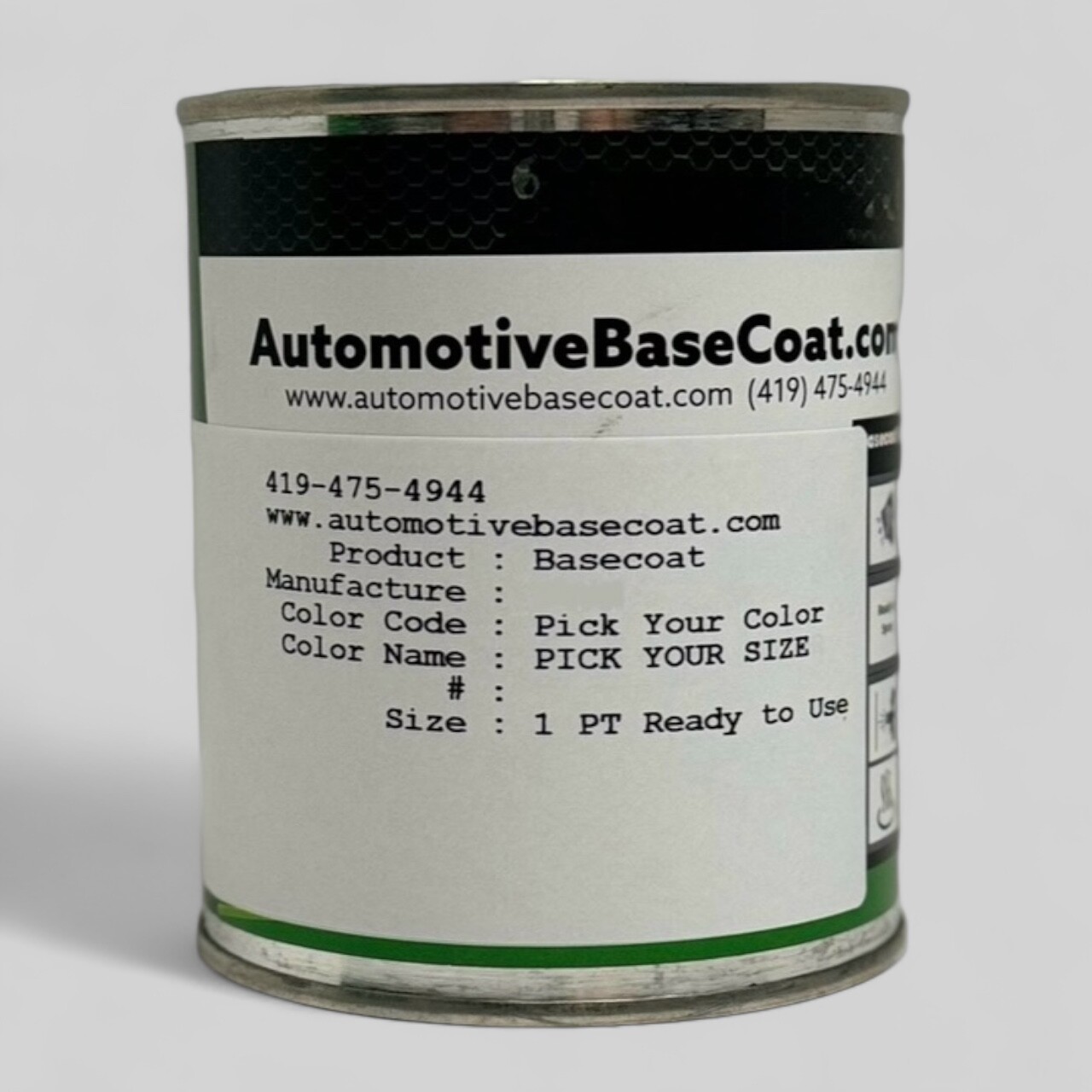 FORD – R7 GLACIER GRAY BASECOAT PAINT (PICK YOUR SIZE PINT, QUART OR GALLON)