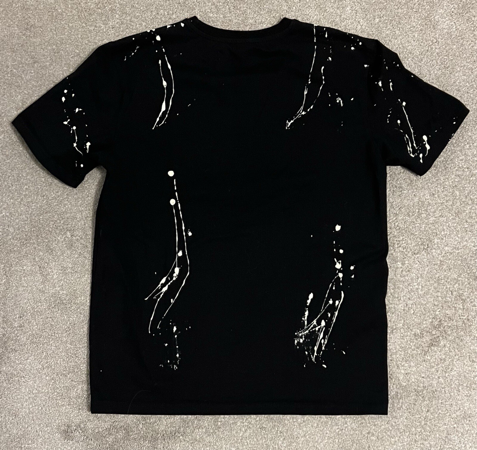 Eternity BC/AD Men's Medium Indian Chief GRAPHIC Design Paint Splatter T-SHIRT gallery