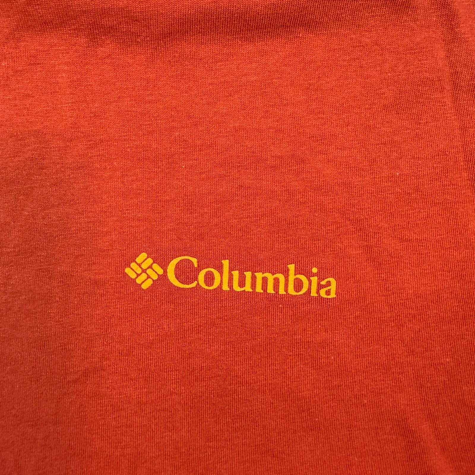 NWT Columbia Mens Burnt Orange Sportswear Logo Short Sleeve T Shirt Size XL gallery
