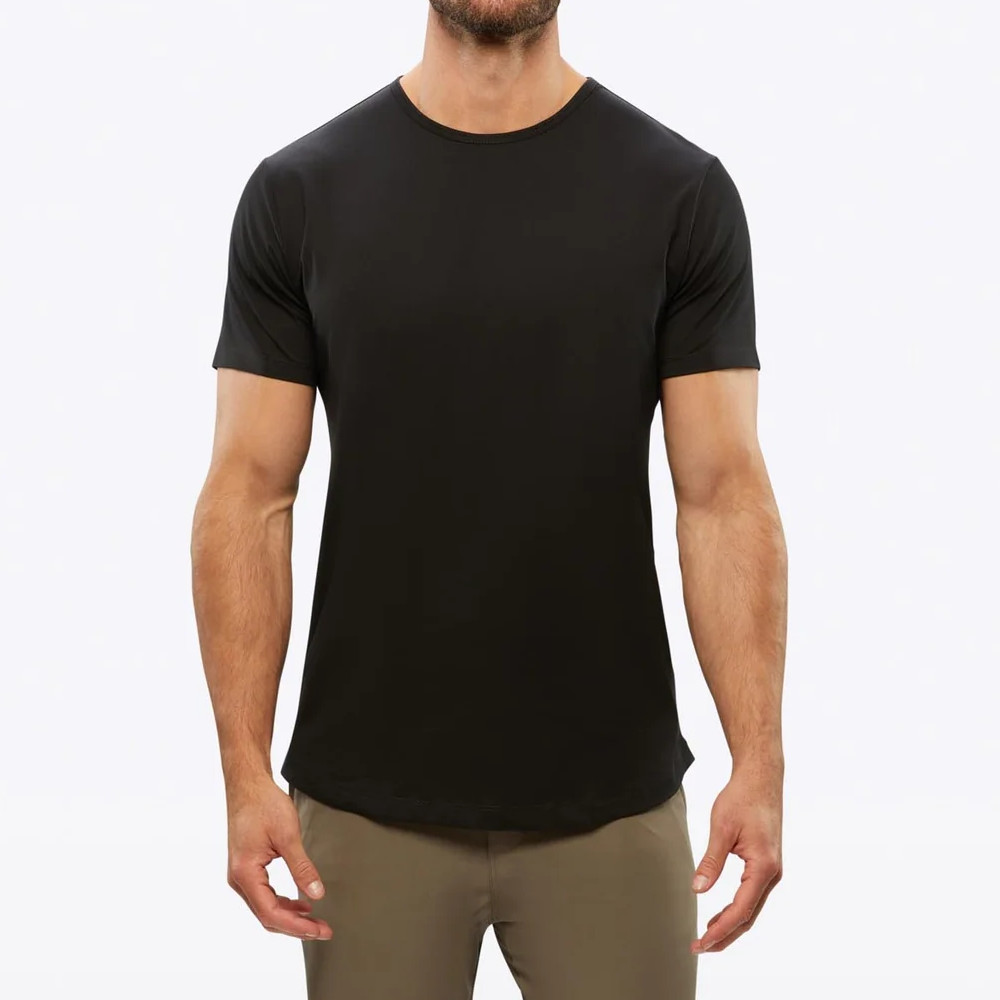CUTS AO Curve-Hem Tee - Men's Medium - Black gallery