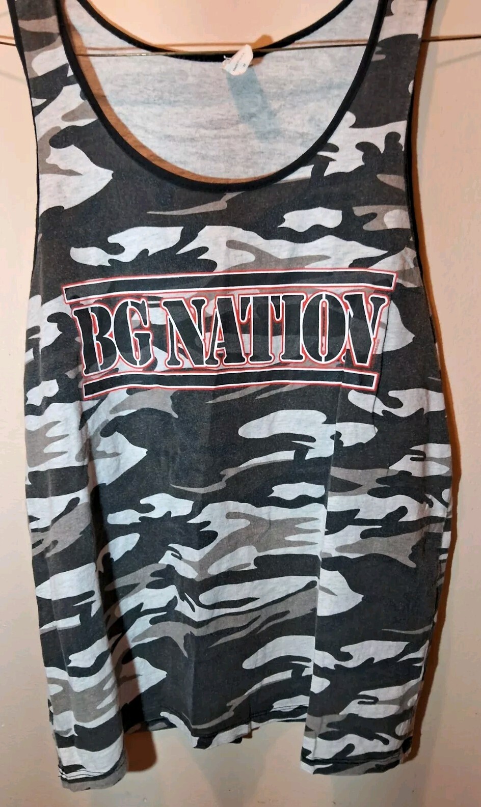 BRANTLEY GILBERT 2014 Bg Nation Camo Tank Top Shirt Size MEDIUM
