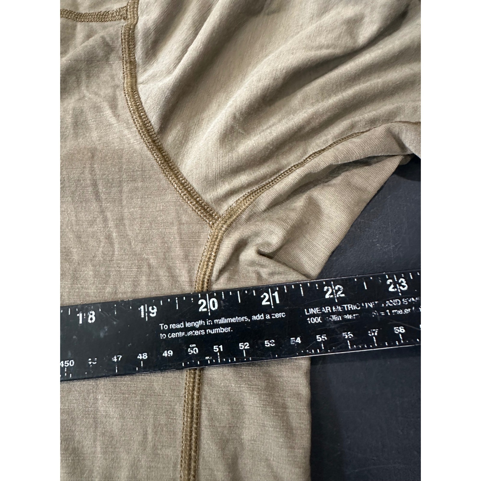 Arcteryx LEAF Cold WX T-Shirt AR Mens Large Crocodile Green Merino Wool 25789 gallery