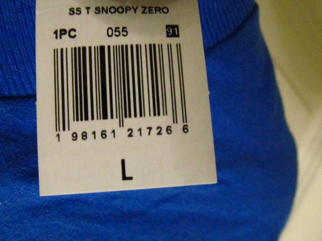 Hybrid Apparel Peanuts Snoopy Motivation Level 0 Shirt, Sizes M. L, XL, 2XL gallery