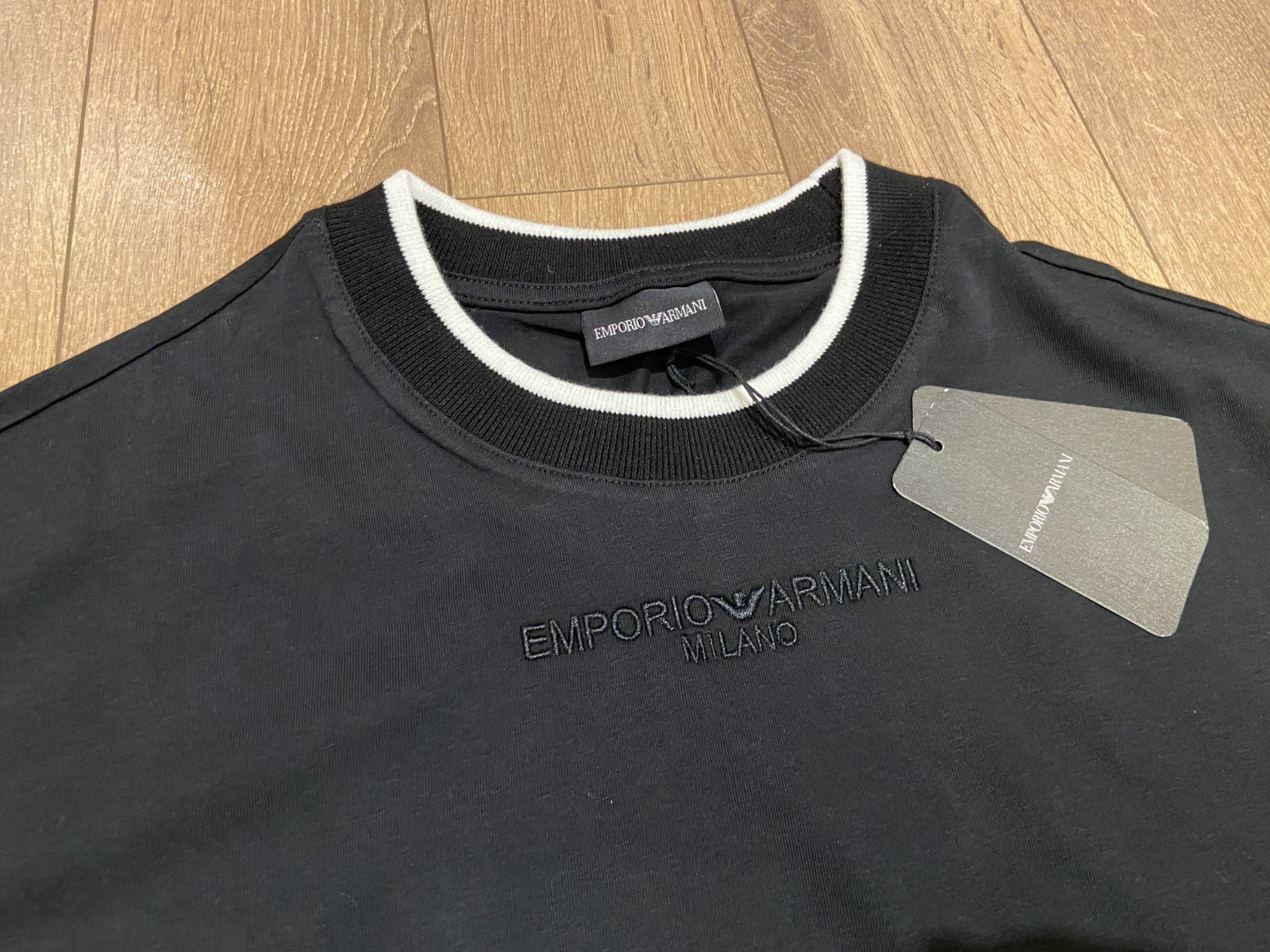 Emporio Armani Basic T-shirt Black, 6D1TP0 1JOSZ-00C1 gallery