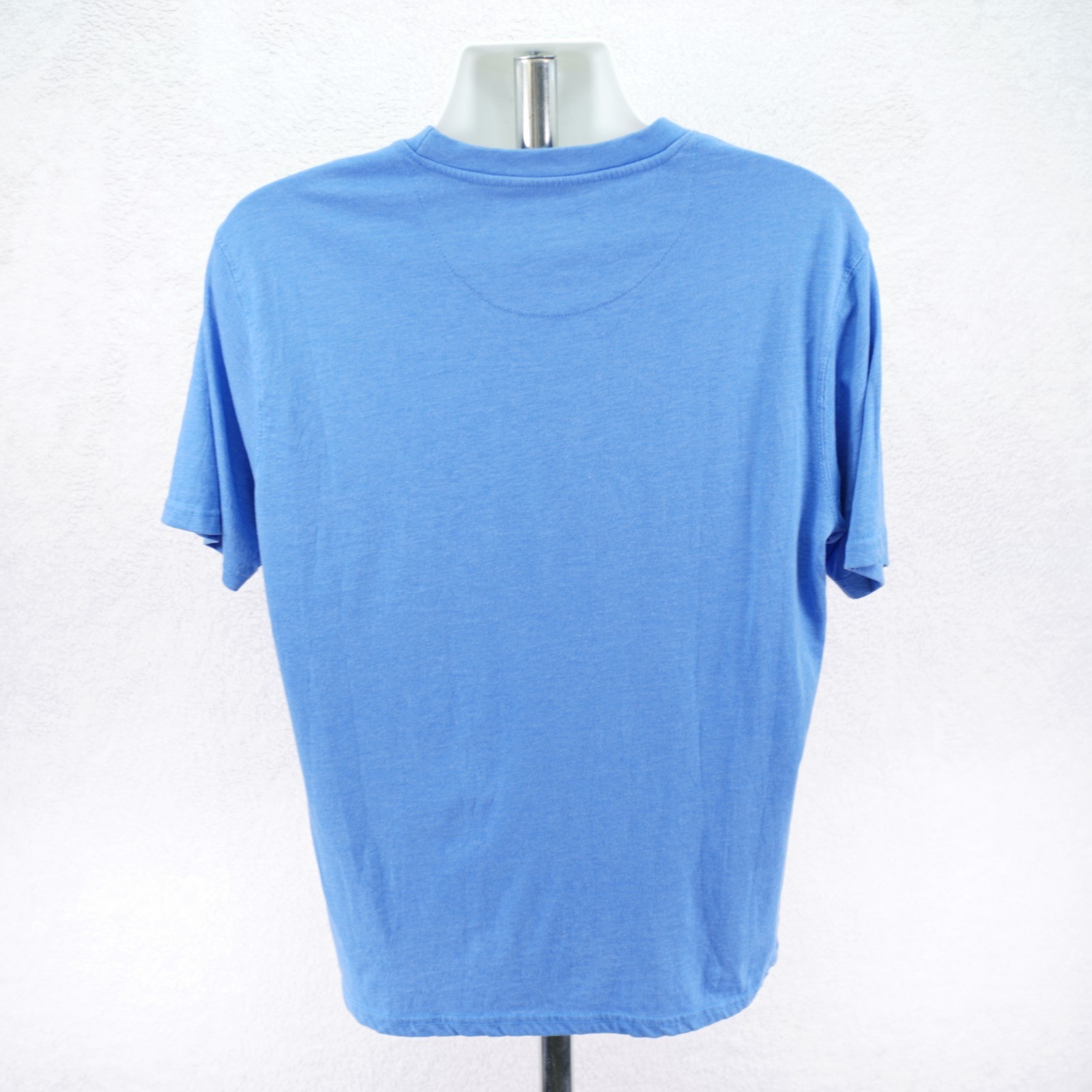 Joe Marlin Unwind XL Men's Blue T-Shirt Short Sleeve Crew neck Cotton Polyester gallery