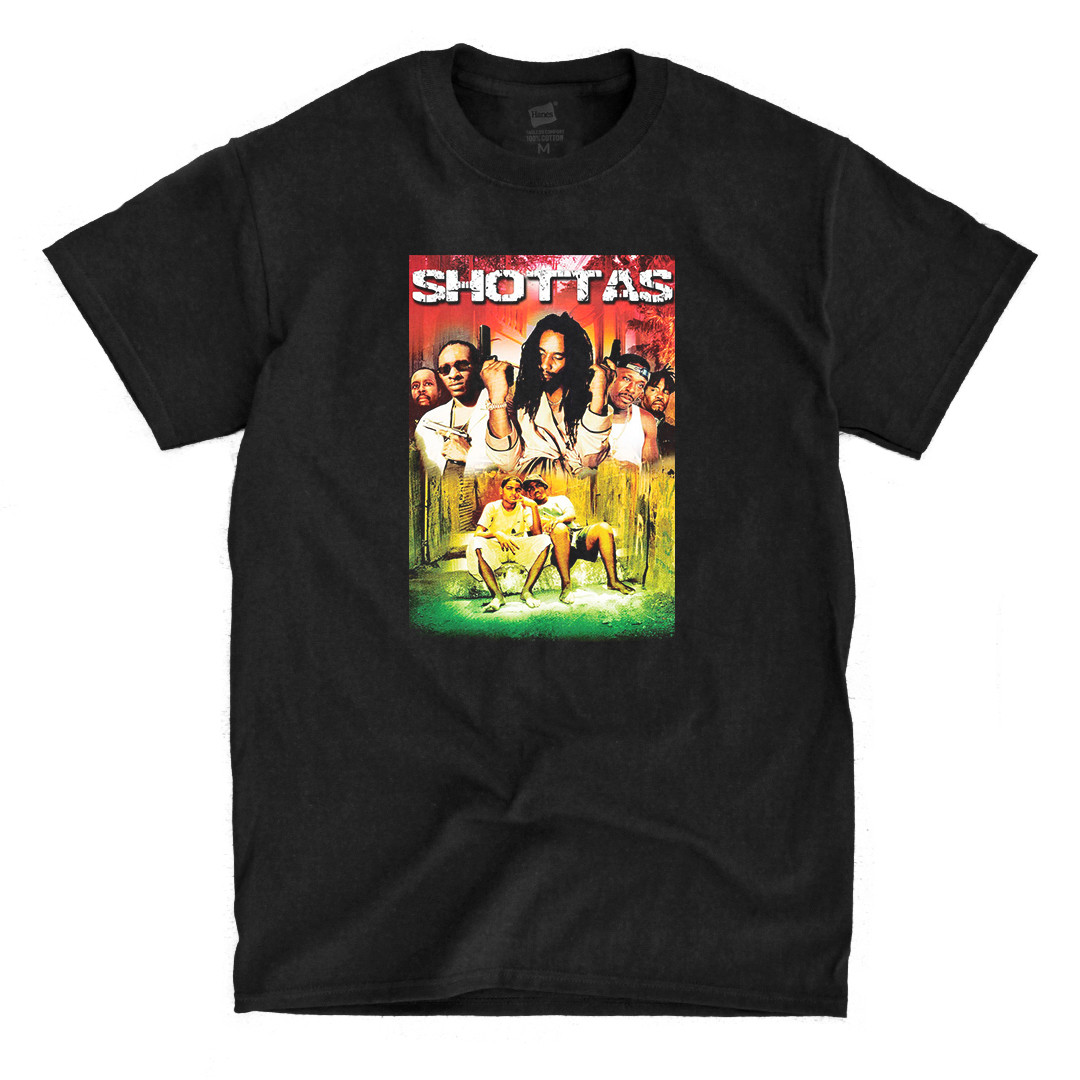 Shottas – Black Shirt – Ships Fast! High Quality! Active